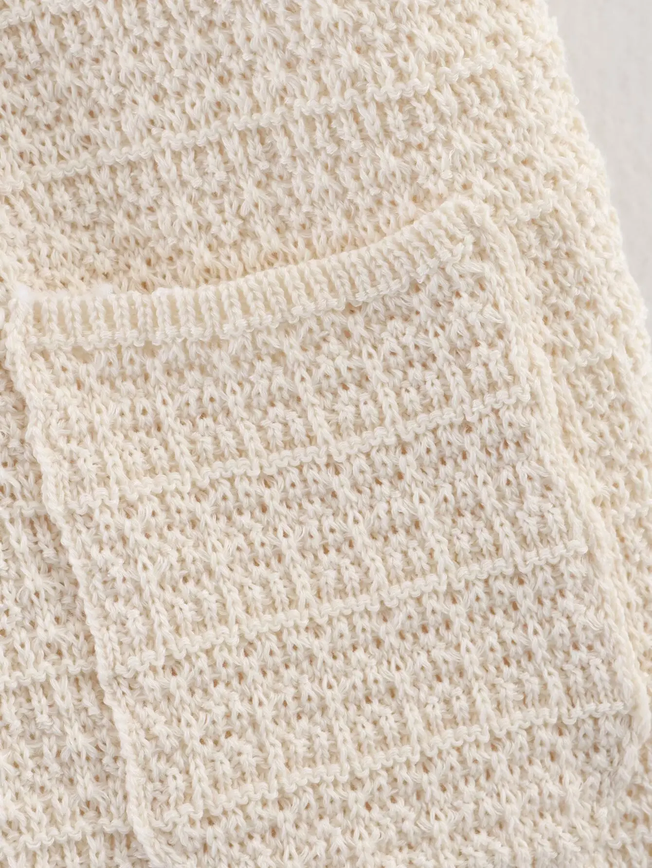 Elegante frauen Gestrickte Sets Rüschen Ärmel Einreiher Strickjacke Top + Patchwork Solide 2025, Sommer Frau Rock Outfits – Detail 14