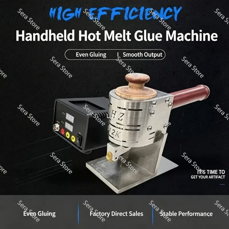Mini Hot Melt Glue Coating Machine Manual Glue Spreader Glue Head for Packaging Photo Album Gluing