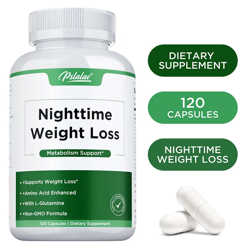 

Nighttime Weight Loss Supplements - Burn Belly Fat, Suppress Appetite, Promote Sleep and Relaxation, Manage Weight Healthily