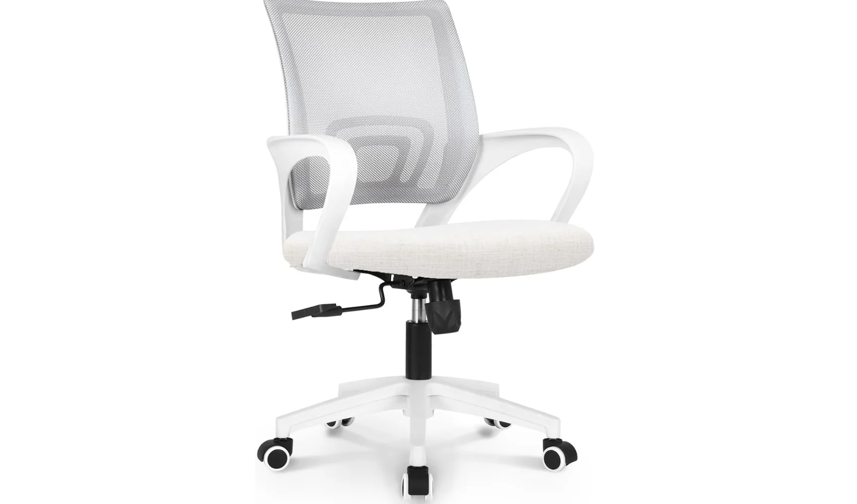 NEO CHAIR Computer Desk Chair Gaming - Ergonomic Mid Back Cushion Lumbar Support with Wheels Comfortable Mesh Racing Seat Adjust