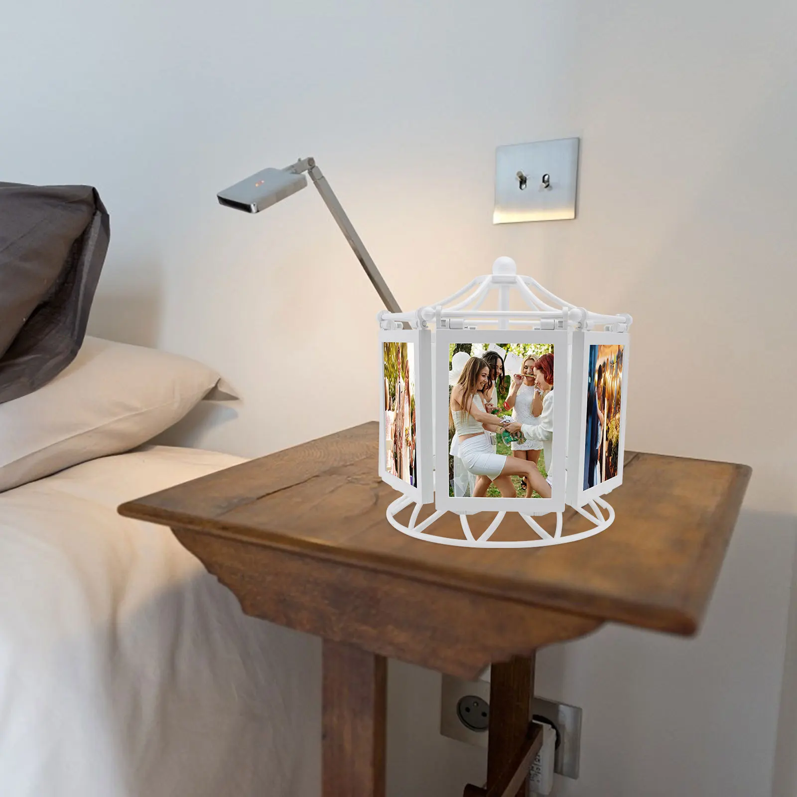 

1Set Multifunctional Photo Frame Creative Desktop Decor Decoration Graduations Travel Parties Gift Home Decoration