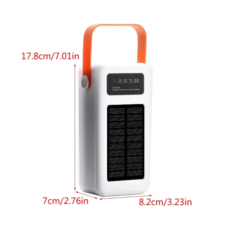 21 Slot 18650 Flat Head Battery Charging Bank Case Solderless Housing With Light 22.5W/10W Charge Mobile Power Box