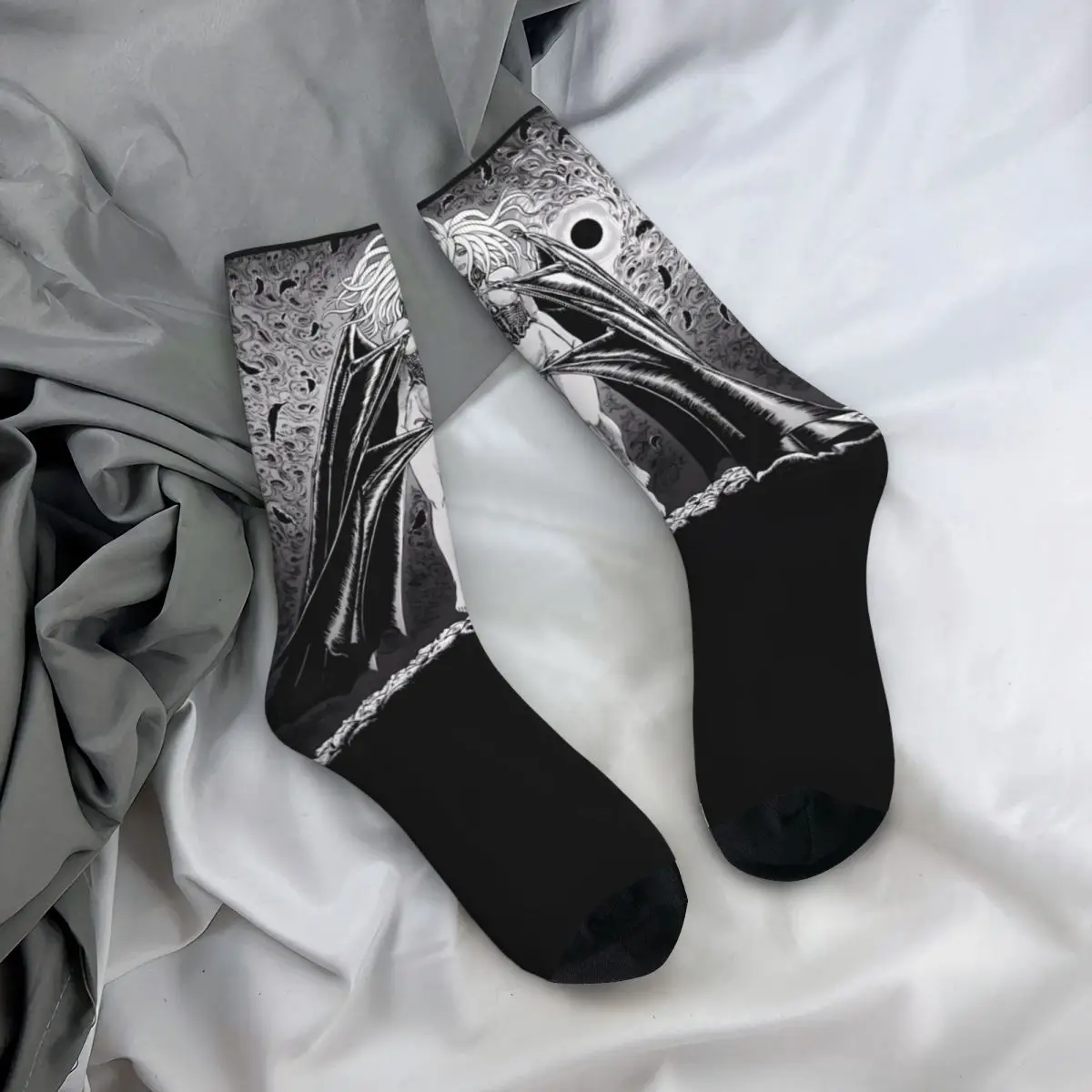 Japanese anime Manga Berserk Guts Unisex Unisex Socks,Hip Hop 3D Print Happy Socks Street Style Crazy Sock