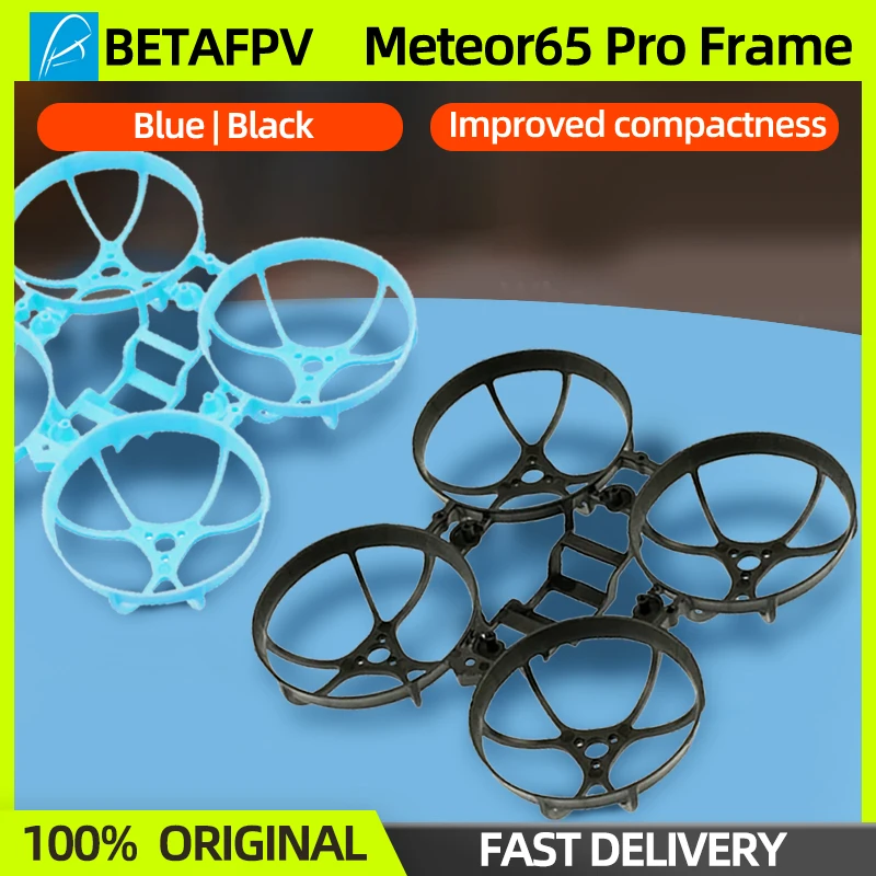 1/2PCS BETAFPV Meteor65 Pro Brushless Whoop 65mm FPV Frame KIT PP Material 1S Lipo 0802 Motor For FPV RC Quadcopter Drone 