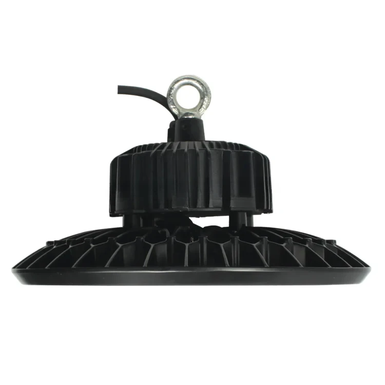 CE TUV GS 170lm/w 200w Ufo High Bay Light ضمان 5 سنوات مع مبيت ألومنيوم Highbay Warehouse Gym Commercial Industrial