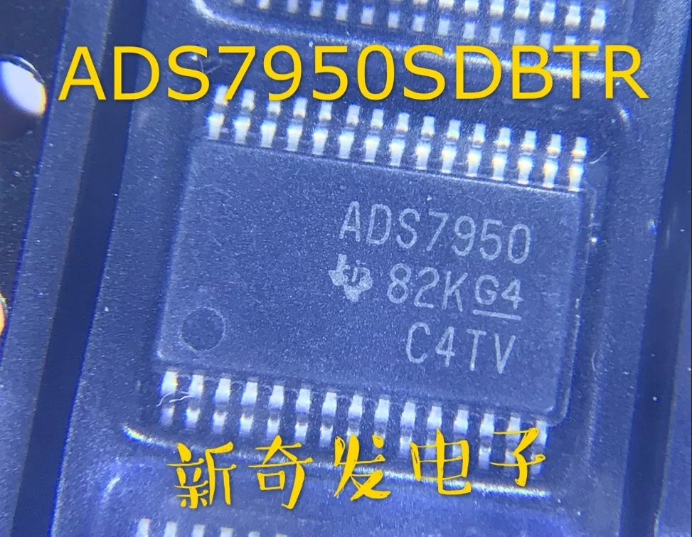 Free shipping  ADS7950SBDBTR 12 1MSPS 4    SARADC.     10PCS