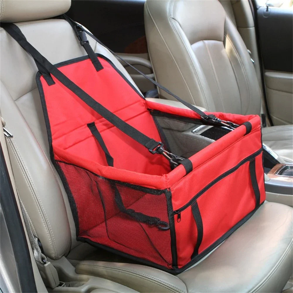

Pet Dog Car Seat Bag Folding Double Thick Outdoor Travel Mesh Hanging Bags Waterproof Safety Seat Pet Bed Car Nest Accessories