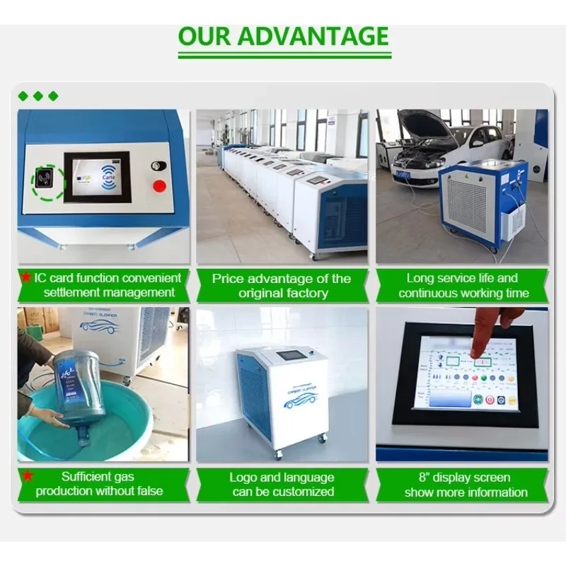 Mobile Hho Carbon Removal Other Vehicle Tools Car Repair Shops Bus And Truck Hydrogen Generator For Car Car Service Station