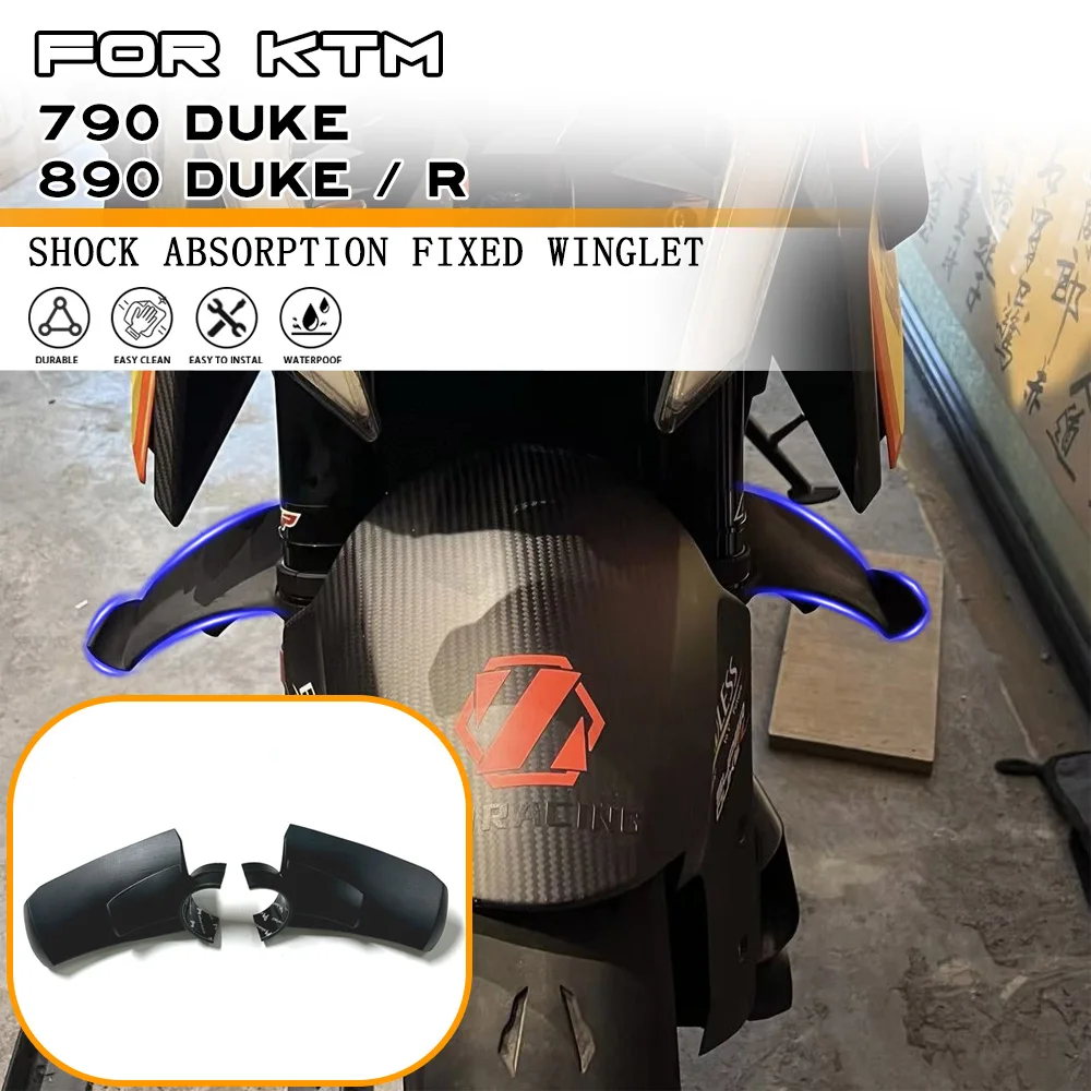 For KTM 790 DUKE 890 DUKE / 890DUKE R Motorcycle Fairing Side Winglet  Aerodynamic Wing Deflector Spoiler Modified Parts GP WING