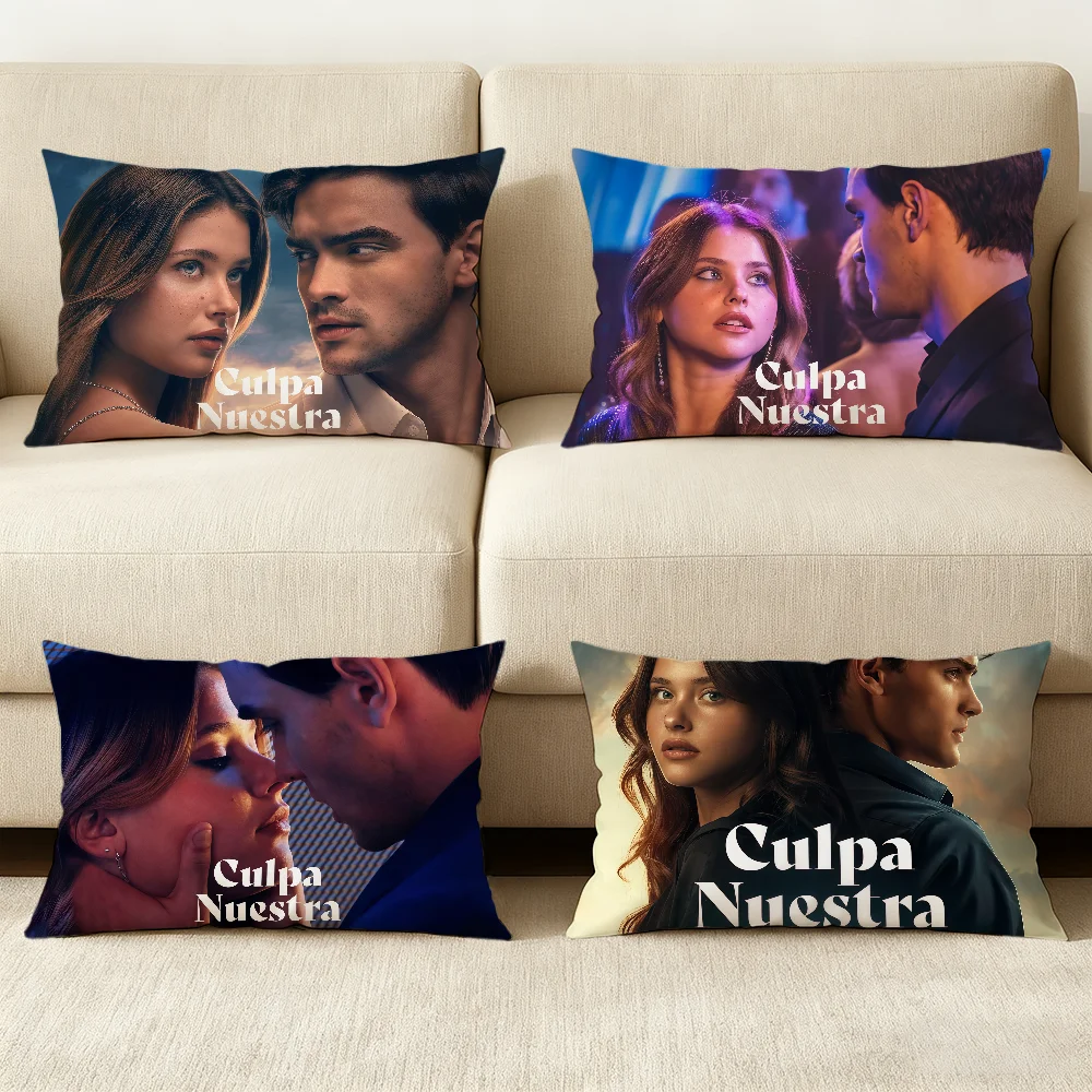 Movie love C-Culpa Nuestra Our Fault cushion cover Hit product Sofa living Room Office Rectangle Pillow Home Coffee Shop Bedding