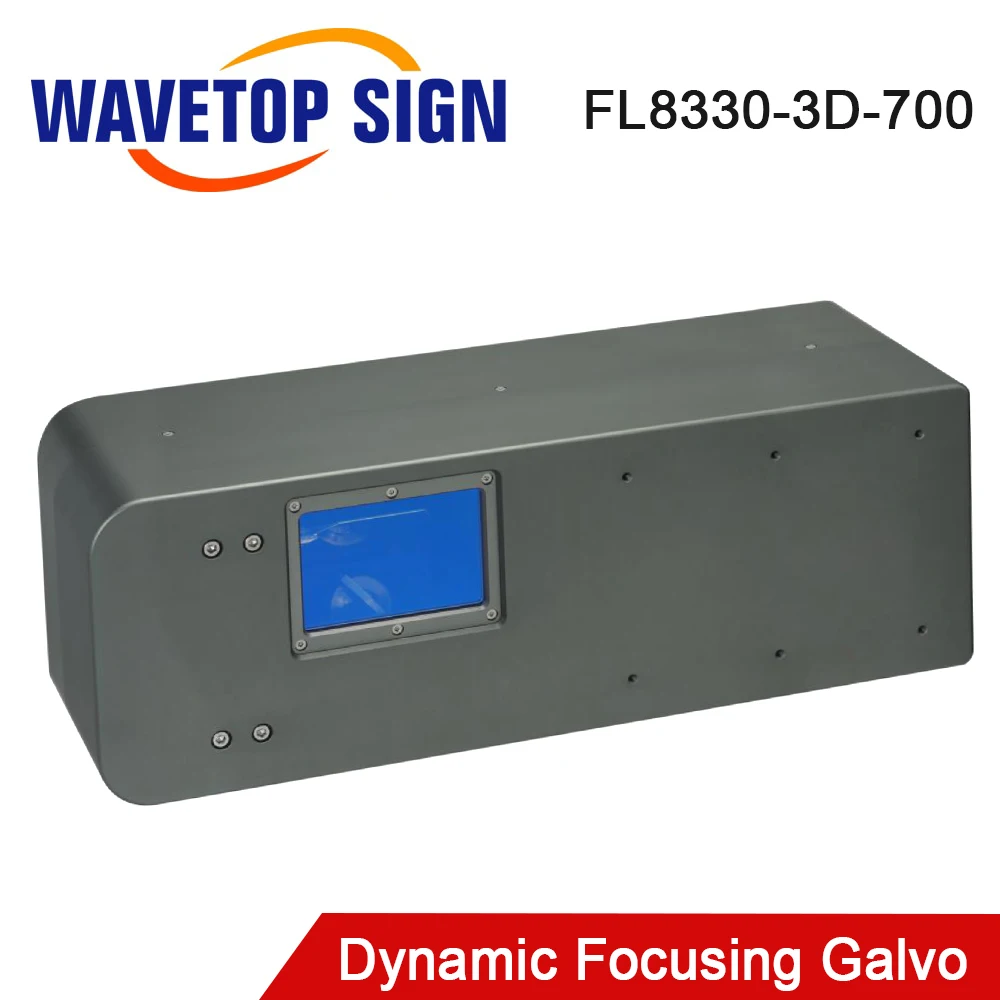 WaveTopSign 1064nm Fiber Laser Dynamic Focusing System Galvo Head Set Marking Speed 2000mm/s