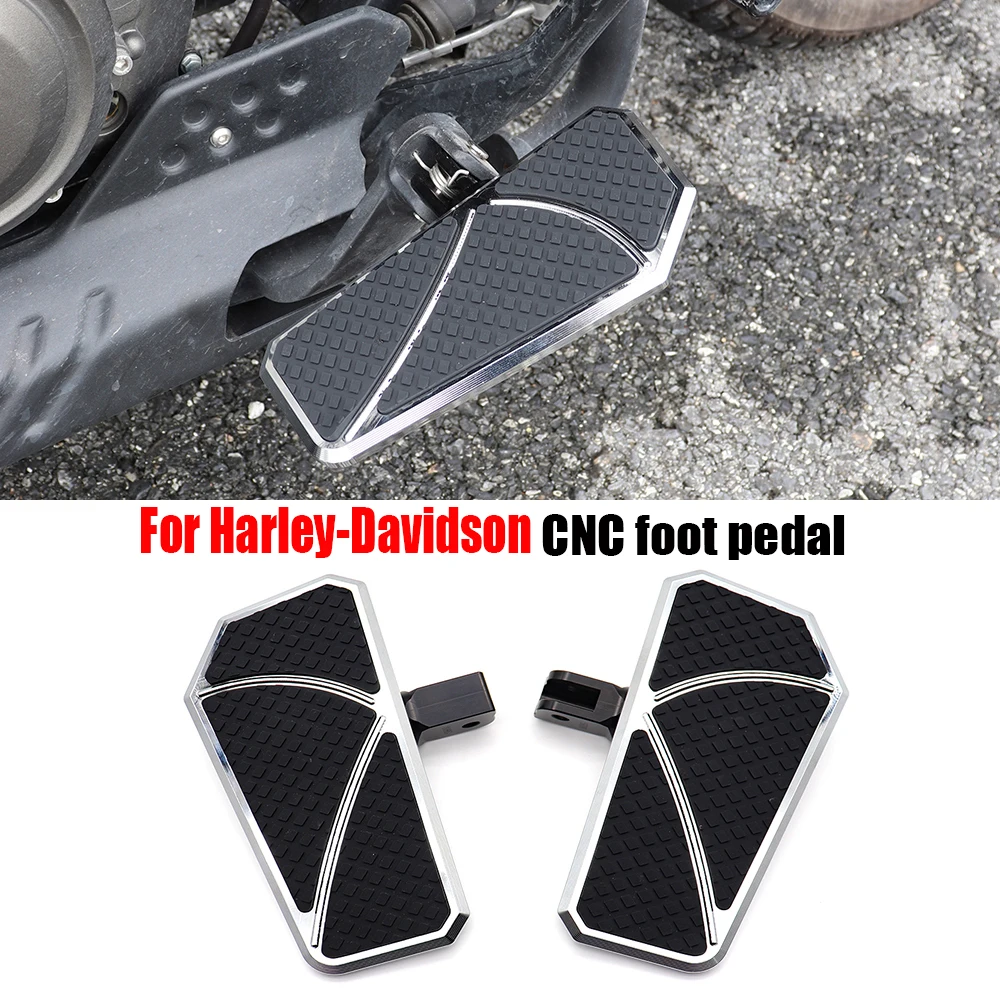 

For Harley-Davidson Street Bob Fat Bob Sportster S motorcycle front driver CNC widened foot pedal anti-skid foot nail pedal kit