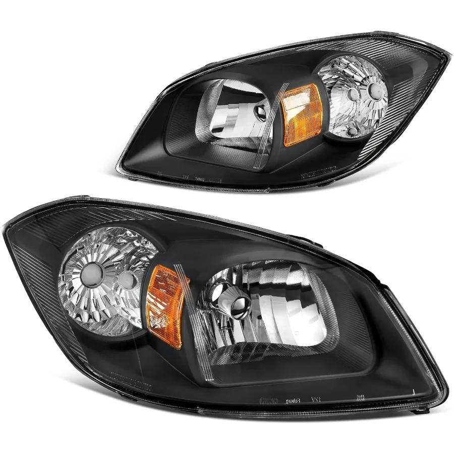 مجموعة المصابيح الأمامية متوافقة مع 20052010 تشيفي كوبالت 20052006 بونتياك السعي 20072009 بونتياك G5 للسائق والركاب
