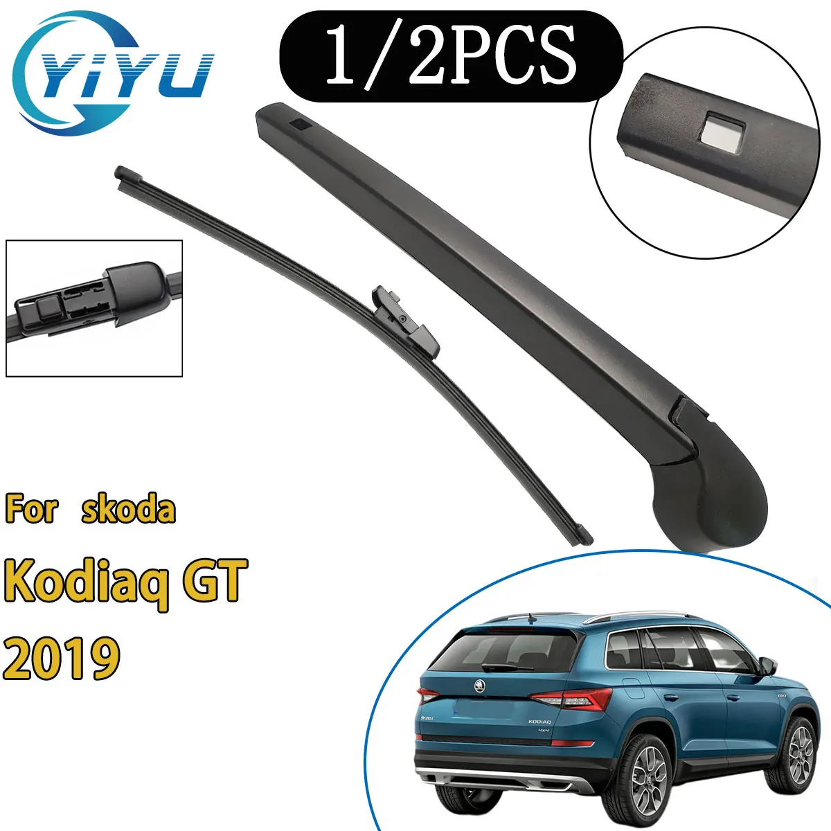 

Car Rear Windscreen Wiper Arm Wiper Blade for skoda Kodiaq GT 2019 Car Accessories Accsesories