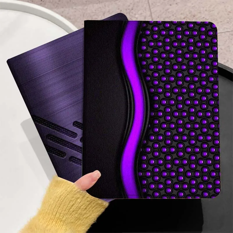 

Purple Cool Glossy Pattern For Huawei MediaPad T5 T10s M6 M5Lite SE Honor Tab 5 6 7 V7 V8 X8a X9a Pro Soft Tablet Case Gift