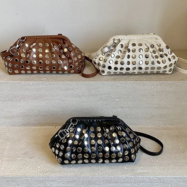 

2025 Summer Viral Crossbody Bag, Luxe Shoulder Purse for Women, Chic Clutch Tote, Minimalist Day to Night Bag Textured Sling Bag