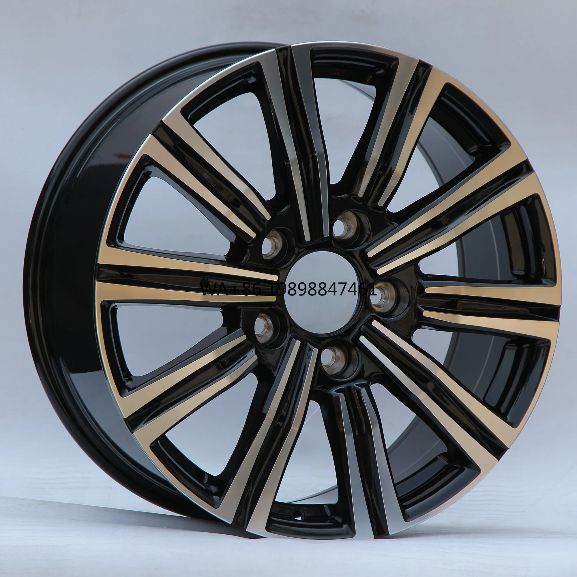 

New Passenger Car Hub Wheels Custom Designed Aluminum Material Spoke Design Original Rear Wheels for