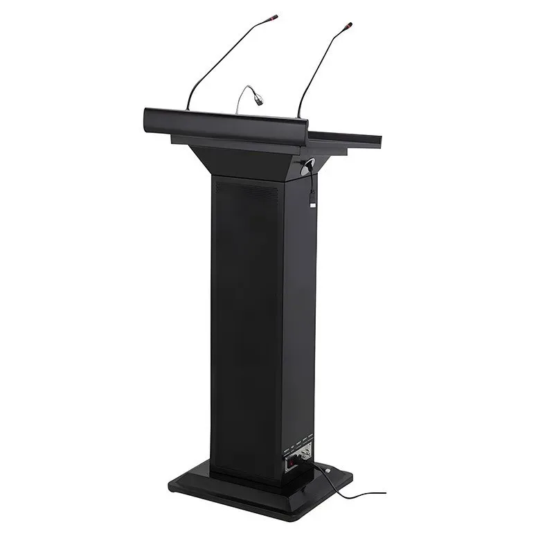 Multifunctional Speech With Light With Microphone Wireless Multifunctional Lobby Lecture Platform