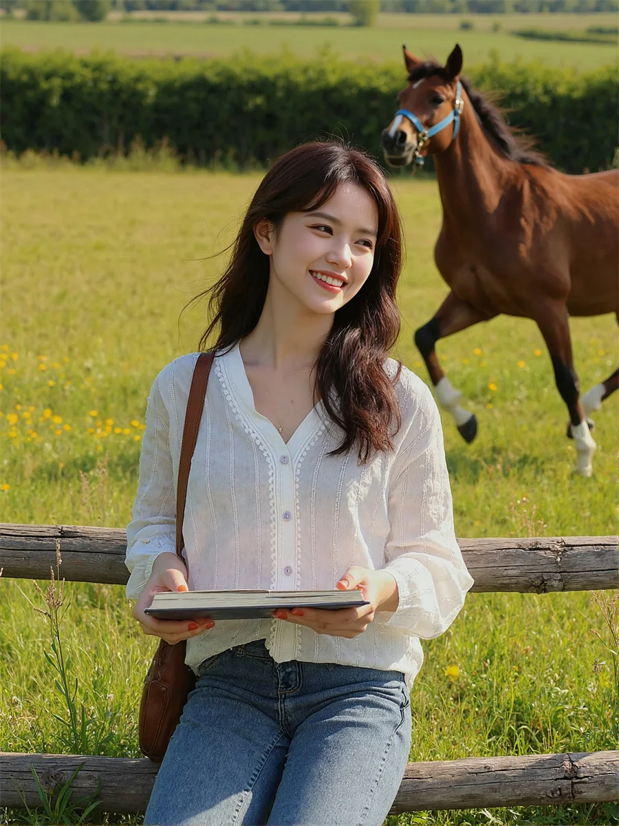 Long Lantern Sleeve Women Elegant Shirts Pearls Beading Slash Neck Off-Shoulder Sexy Design Fashion Chic Casual Lady Blouses