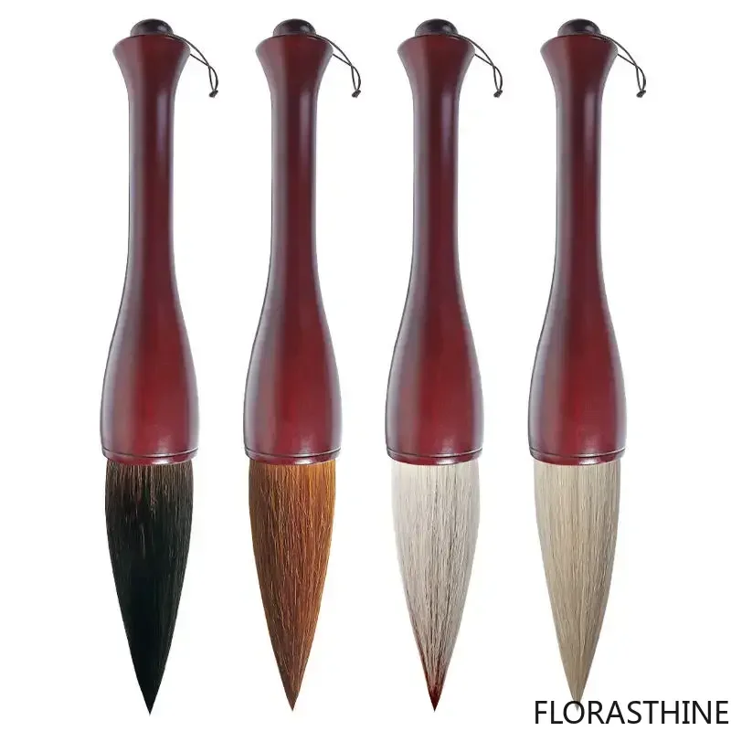 Chinese Calligraphy Brush Pen Extra Large Hopper-shaped Brush Soft Hair Woolen Chinese Painting Ink Painting Tinta China