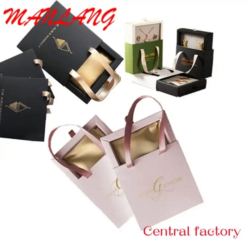 Custom  Custom Luxury Packaging Bag With Own Logo Red Shopping Paper Bag Retail Store Gift Bags Small Business For Shoes And Clo