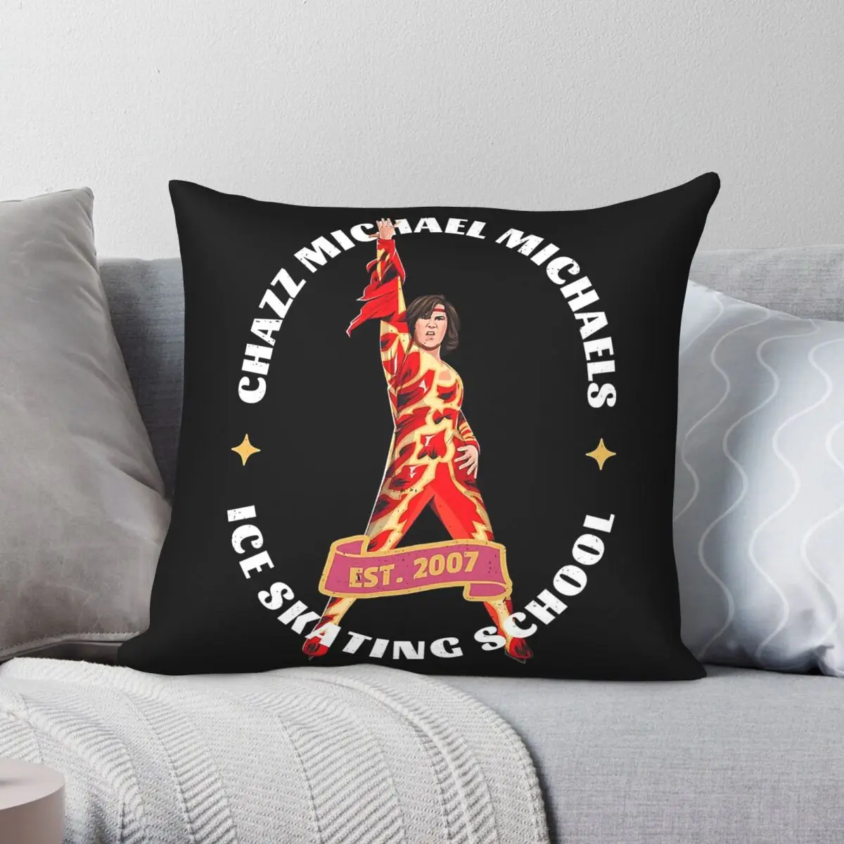 Blades Of Glory Chazz Michael Michaels Pillowcase Polyester Linen Velvet Creative Zip Decorative Pillow Case Car Cushion Cover