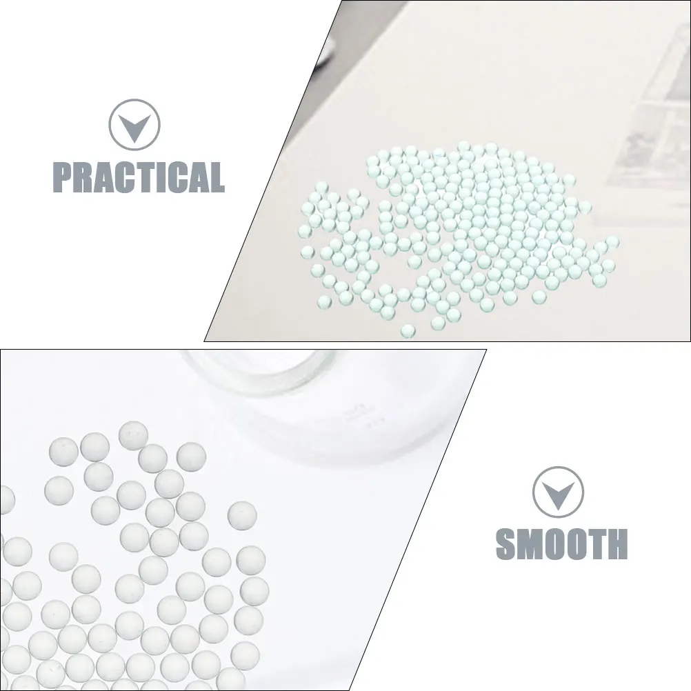

1000pcs High 6mm Glass Beads for Lab Experiment Teaching Equipment Anti Boiling Glass Beads Anti Boiling Stones Small