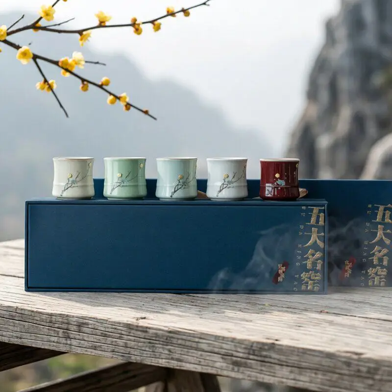 ZML teacup master cup gift box for birthday gifts for elders, parents and teachers