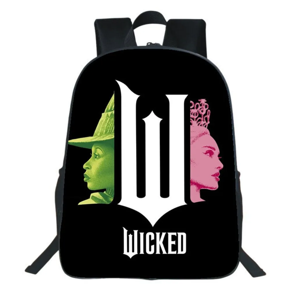 Детский рюкзак Wicked Elphaba Glinda, волшебная сумка на плечо, пенал Wicked Witch, большой вместительный подарок для студентов, мальчиков и девочек