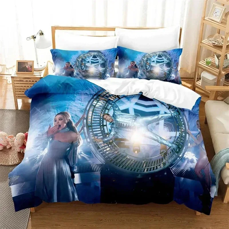 3D Printed Eurovision Song Contest Bedding Sets exquisite bed supplies set duvet cover bed comforter set luxury birthday gifts