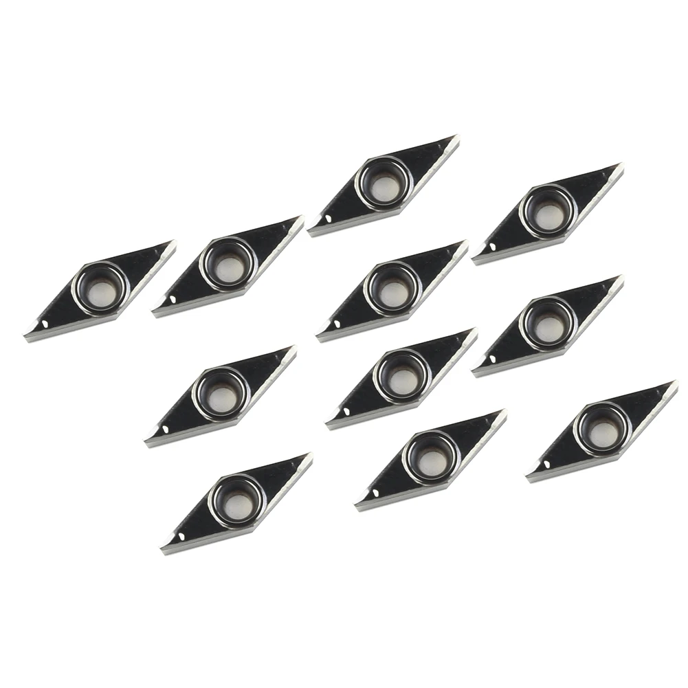 

Carbide Inserts SVJBR1212H11 Carbide Inserts HRC42~46 Indexable Inserts Screw Wrench Toolholding VBGT110304-AK H01