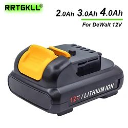 Battery for DeWalt 12V Power Tools 2Ah/3Ah/4.0Ah DCB120 DCB122 DCB124 DCB125 DCB121 DCB100 DCB101 DCB119 Reachargeble Battery