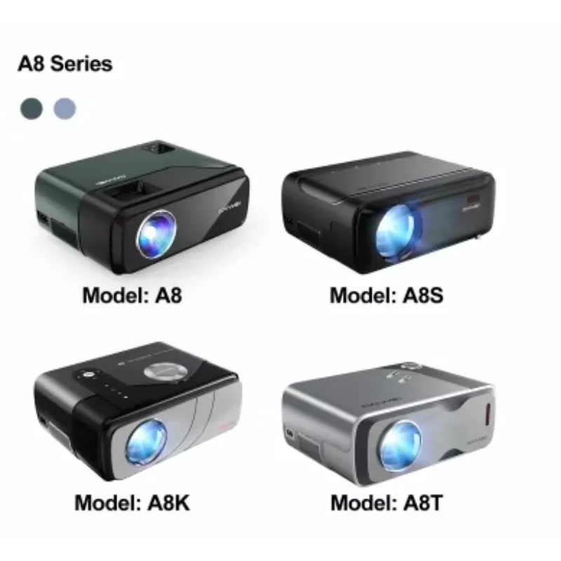 Android TV Portable Ceiling Projector HD 1080P Proyector 4K 10000 Lumen WiFi Smart For Google Certified Projector