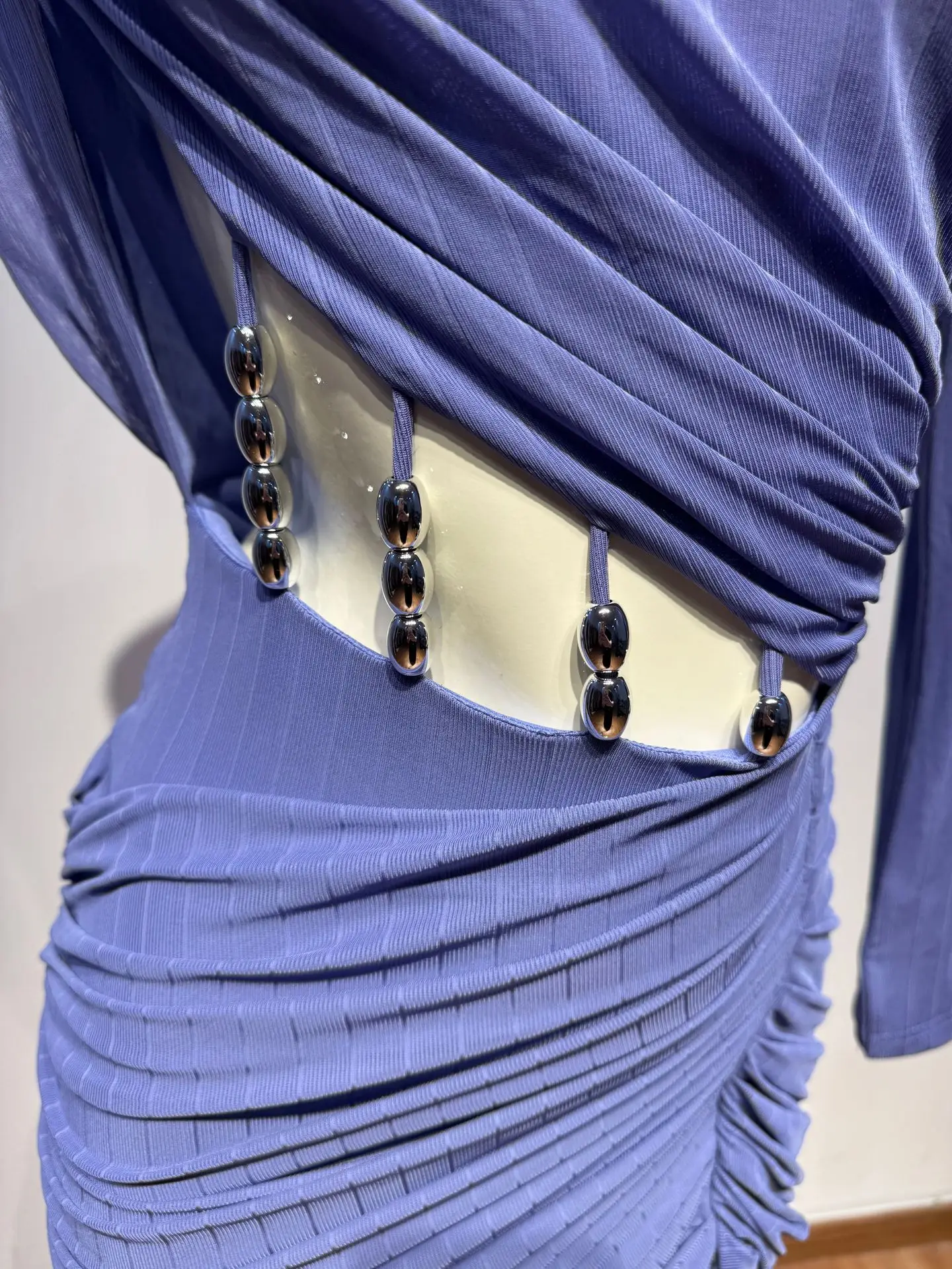 2026年 女性セレブ向け 高級セクシー ワンショルダー 長袖 カットアウト パープル ボディコン バンテージドレス エレガント イブニング クラブ パーティードレス