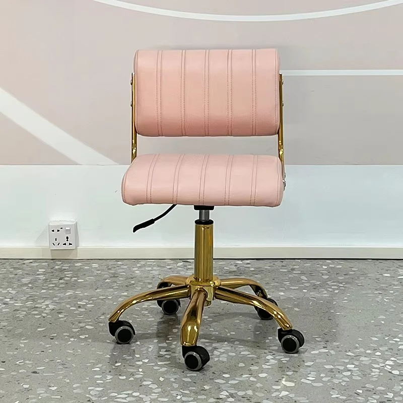 Big Work Stool Technician Chair with Swivel Backrest for Nurses Doctors Beauty  Use