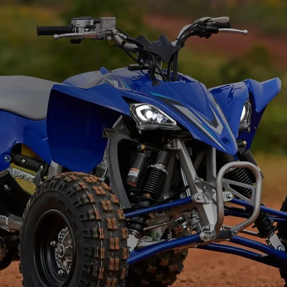 لياماها YFZ 450 450R 450X رابتور 700 700R 2006-2025 250 350 ولفيرين 350 450 2006-2009 زوج LED المصابيح الأمامية مجموعة مصابيح الرأس