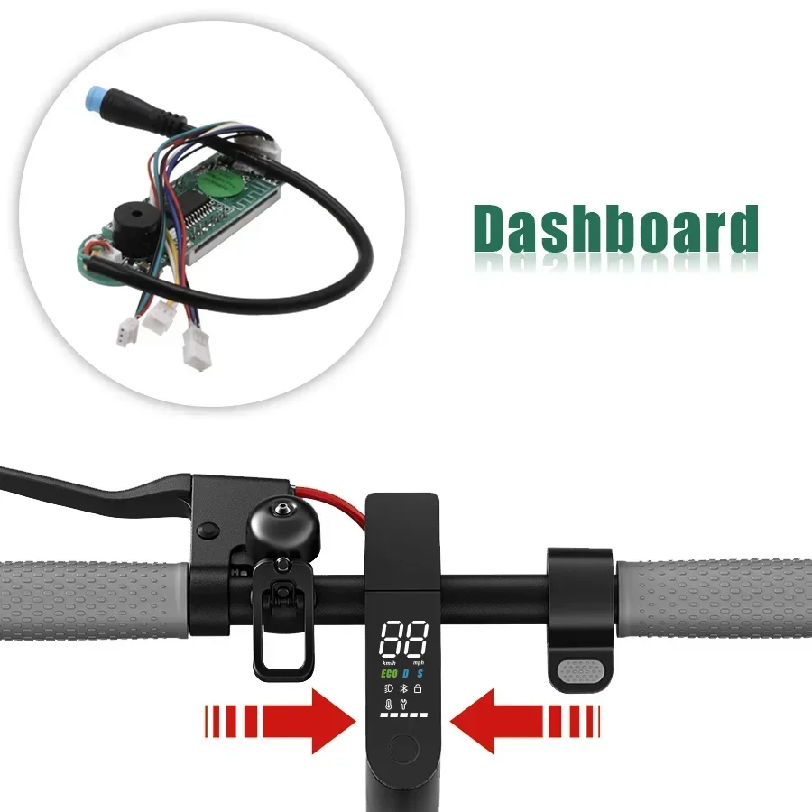 Kickscooter Circuit Board BT Display Screen Case Repair Parts Electric Scooter Dashboard Protection Cover for Xiaomi M365 Pro view 4