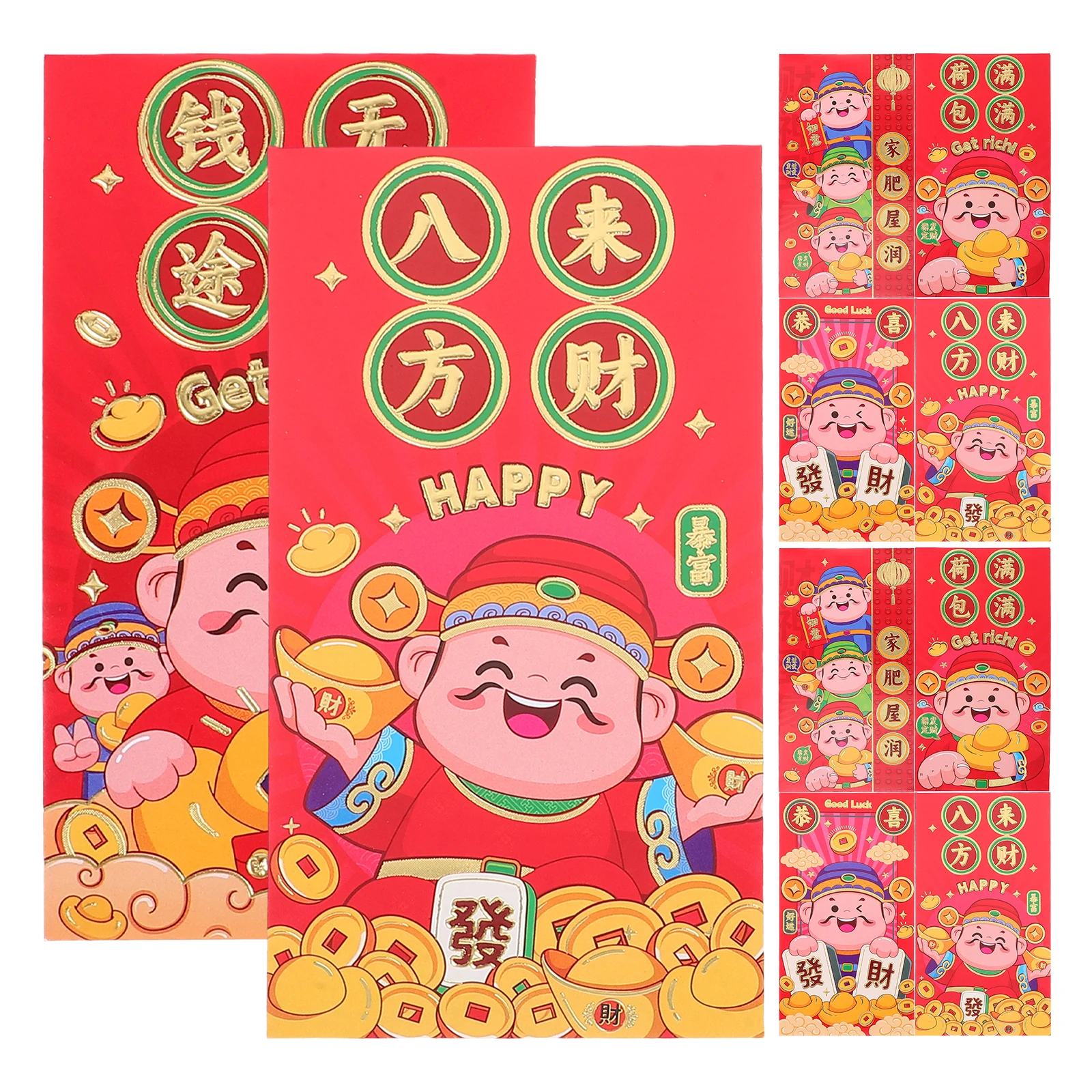 

30 pcs Spring Festival Red Envelope Money Packet Bags Snake Year Design Elegant Spacious Travel New Years Gift 2025 Chinese