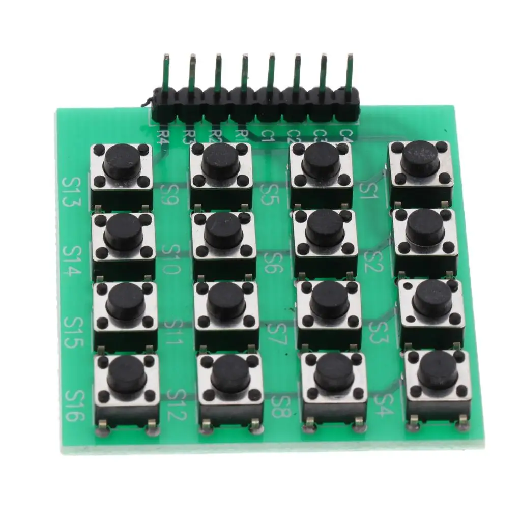 

4x4 4*4 Smart Matrix Keypad Keyboard Module 16 Botton MCU Durable DIY Board