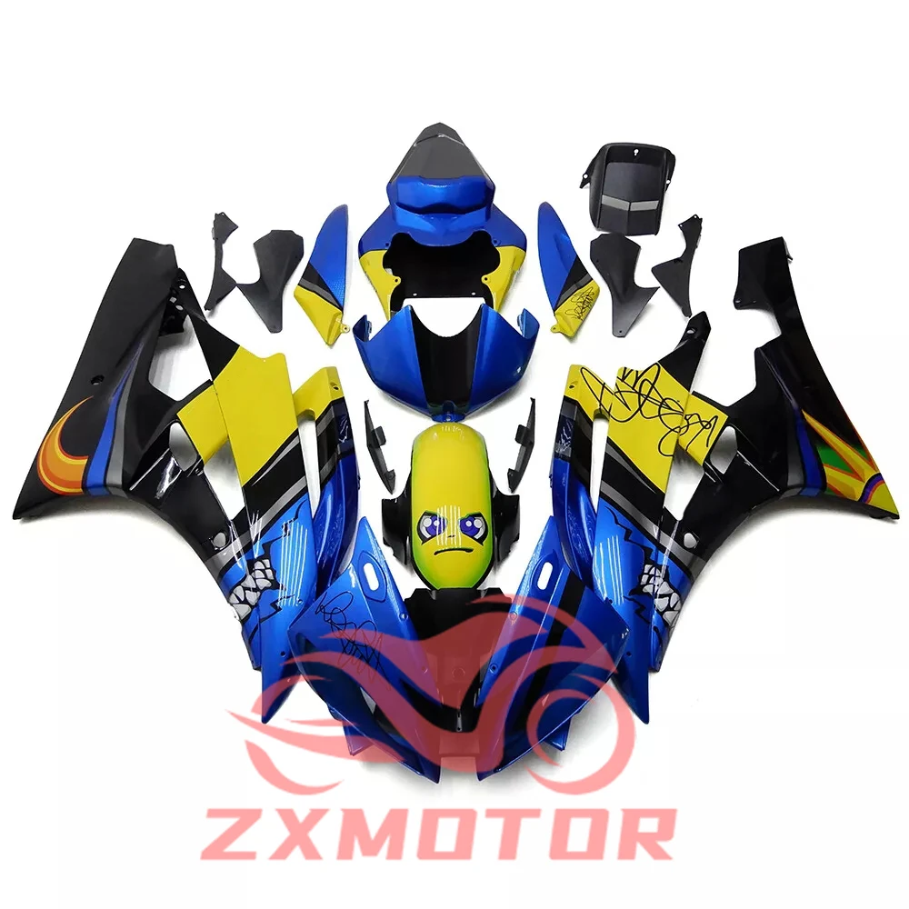 

YZFR6 2006 2007, обтекатели кузова для YAMAHA YZF R6 06 07, индивидуальный комплект обтекателей для мотоцикла