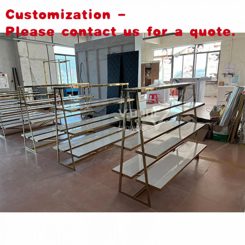 custom.Adjustable Mobile Clothing Showcase Stand with Casters Shopping Malls & Retail Stores