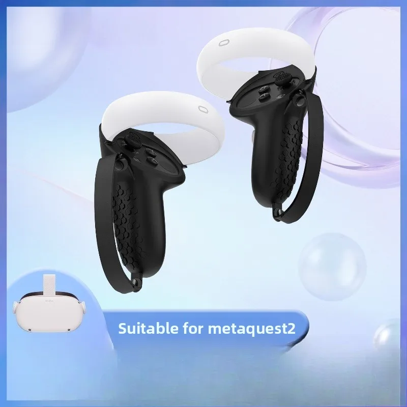 adatto-per-oculusquest2-copertura-protettiva-in-silicone-per-impugnatura-anti-collisione-accessori-intelligenti-vr-cinturino-da-gioco-vr