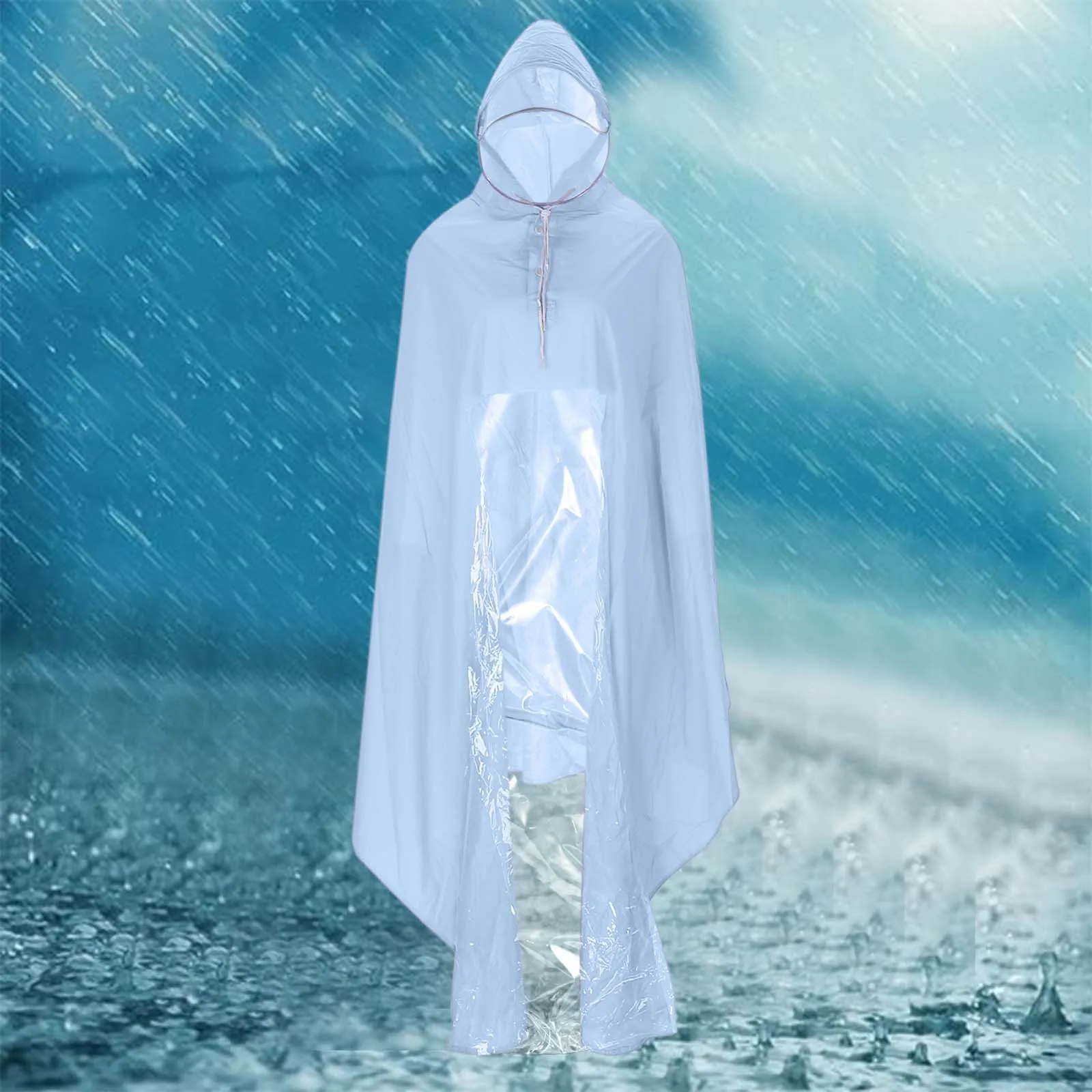 Multifunctional Raincoat Universal Transparent Raincoat Femaler Backpack Poncho Rain Coat Cover Impermeable New In coats