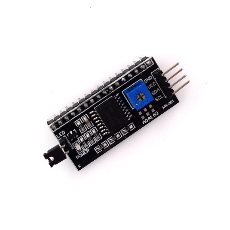 IIC I2C TWI SPI واجهة تسلسلية مجلس ميناء 1602 2004 LCD LCD1602 لوحة محول LCD محول وحدة محول PCF8574