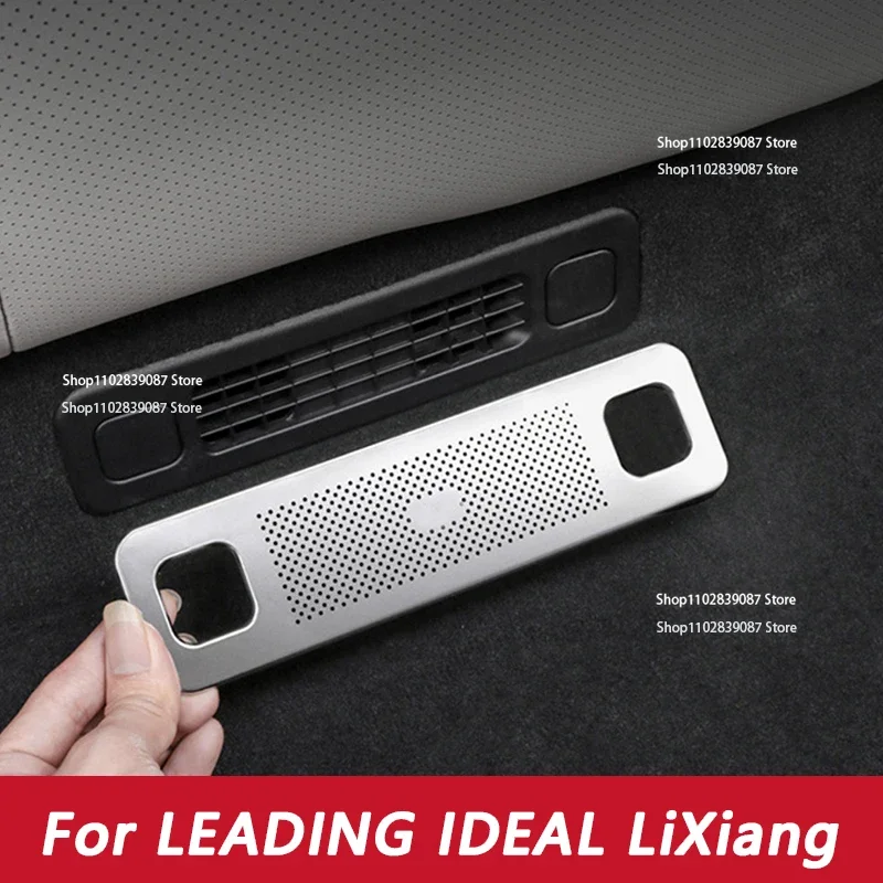 2pcs For Leading Ideal LiXiang L8 L9 2022 2023 Third Row Seat Air Conditioning Outlet Protective Cover Sticker Accessories