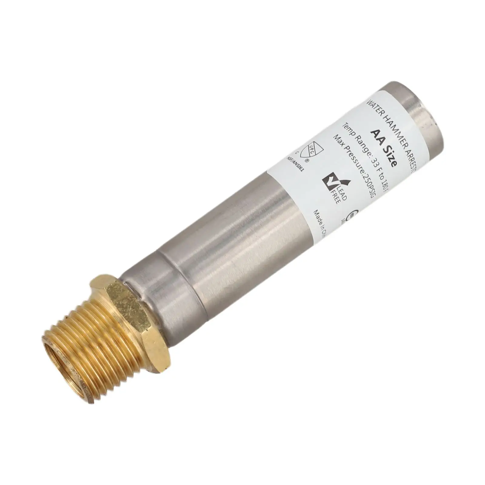 Avoid Loud Noises in Your For Pipes with Our Quality Made Stainless Steel Water Hammer Arrestors Pack of Two Size 12 Inch NPT