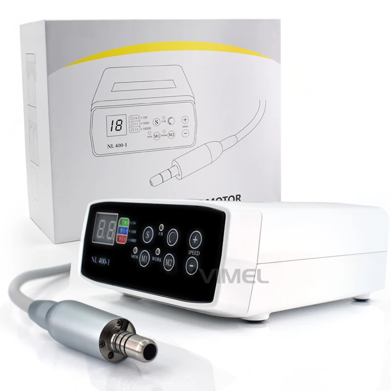 Portable  Dental Electric Motor LED Fiber Optic Brushless Electric Motor Dental Micromotor
