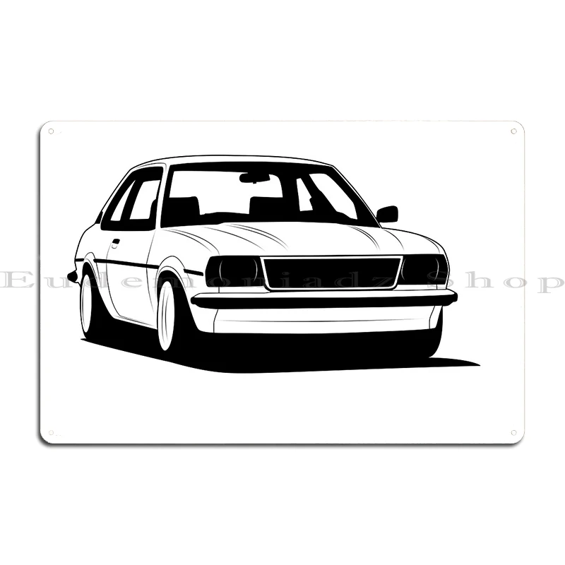 Opel Omega Metal Sign Cinema Kitchen Garage Club Custom Painting Décor Omega Classic Car Tin Sign Posters