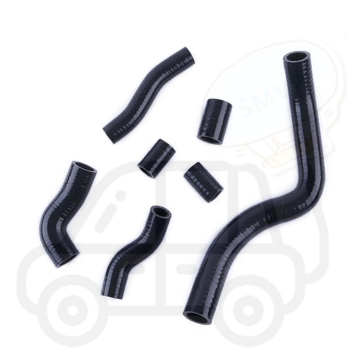 

7PCS 3PLY Silicone Radiator Hose For 2005-2012 KTM 950 990 Adventure S Superduke Supermoto Replacement Parts 2006 07 08 09 10