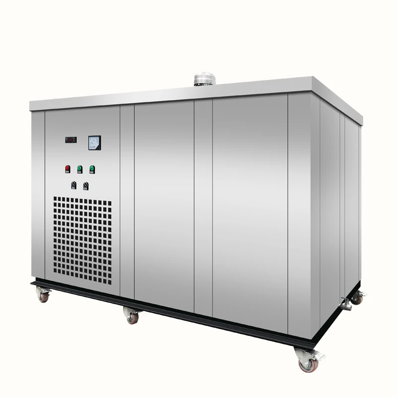 Industrial 1 Ton Block Ice Machine Direct Cooling Ice Cube Maker Machine Commercial Ice Block Making Machine Factory Price